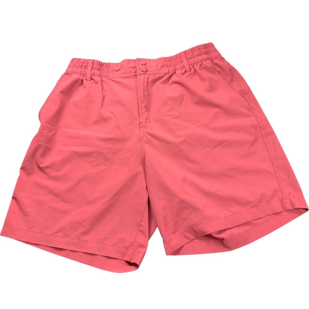 Burlebo Men’s Coral Performance Hybrid Fishing Hiking Shorts Size Medium Travel